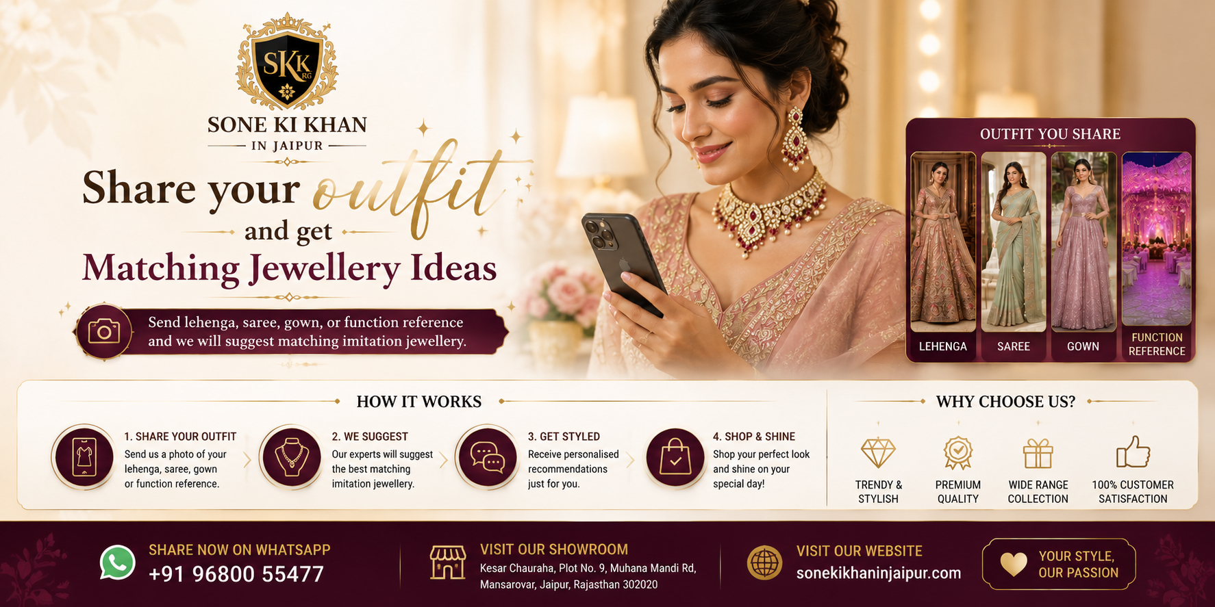 Custom jewellery design