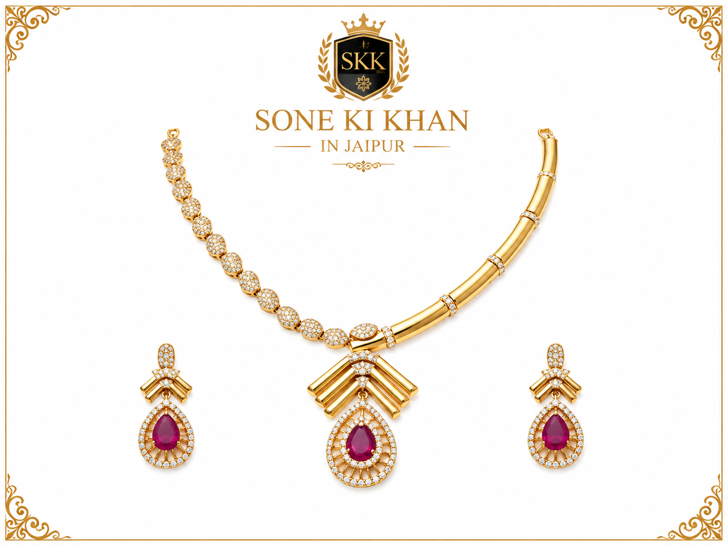 Designer Pendant Set